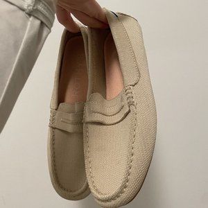 Rothy's The Driver Beige Loafers
